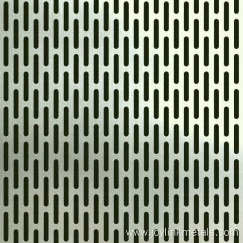 Slotted Hole Perforated metal